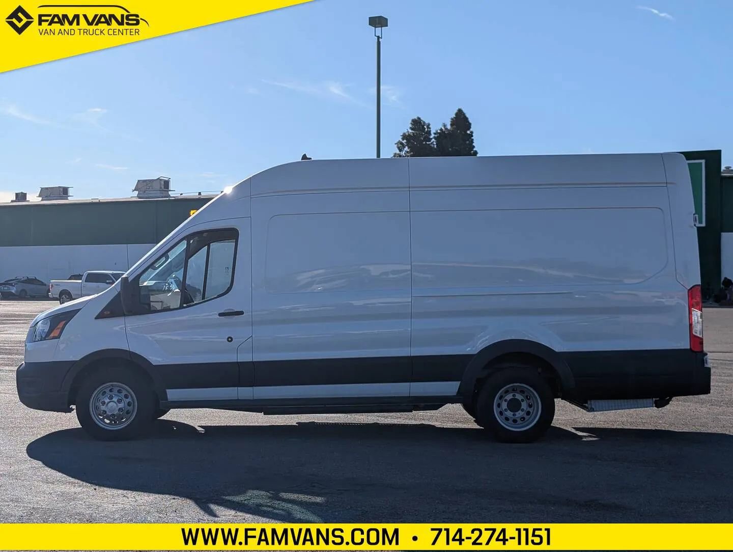 Used 2022 Ford Transit 350 148 High Roof Extended DRW RWD image 4