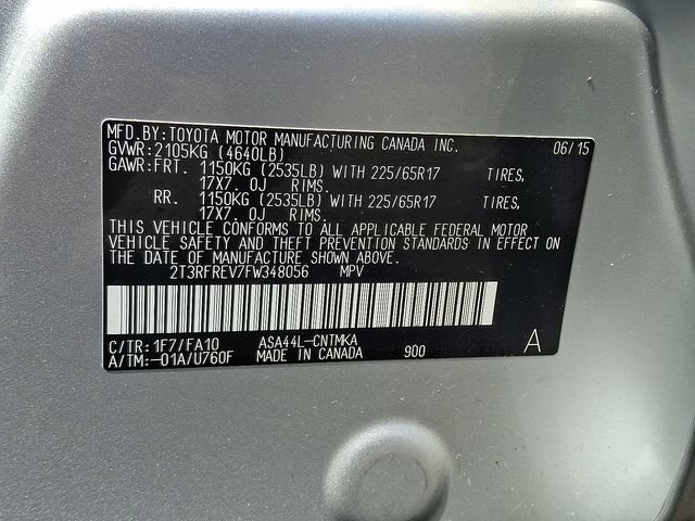 Used 2015 Toyota RAV4 XLE AWD/4WD image 25