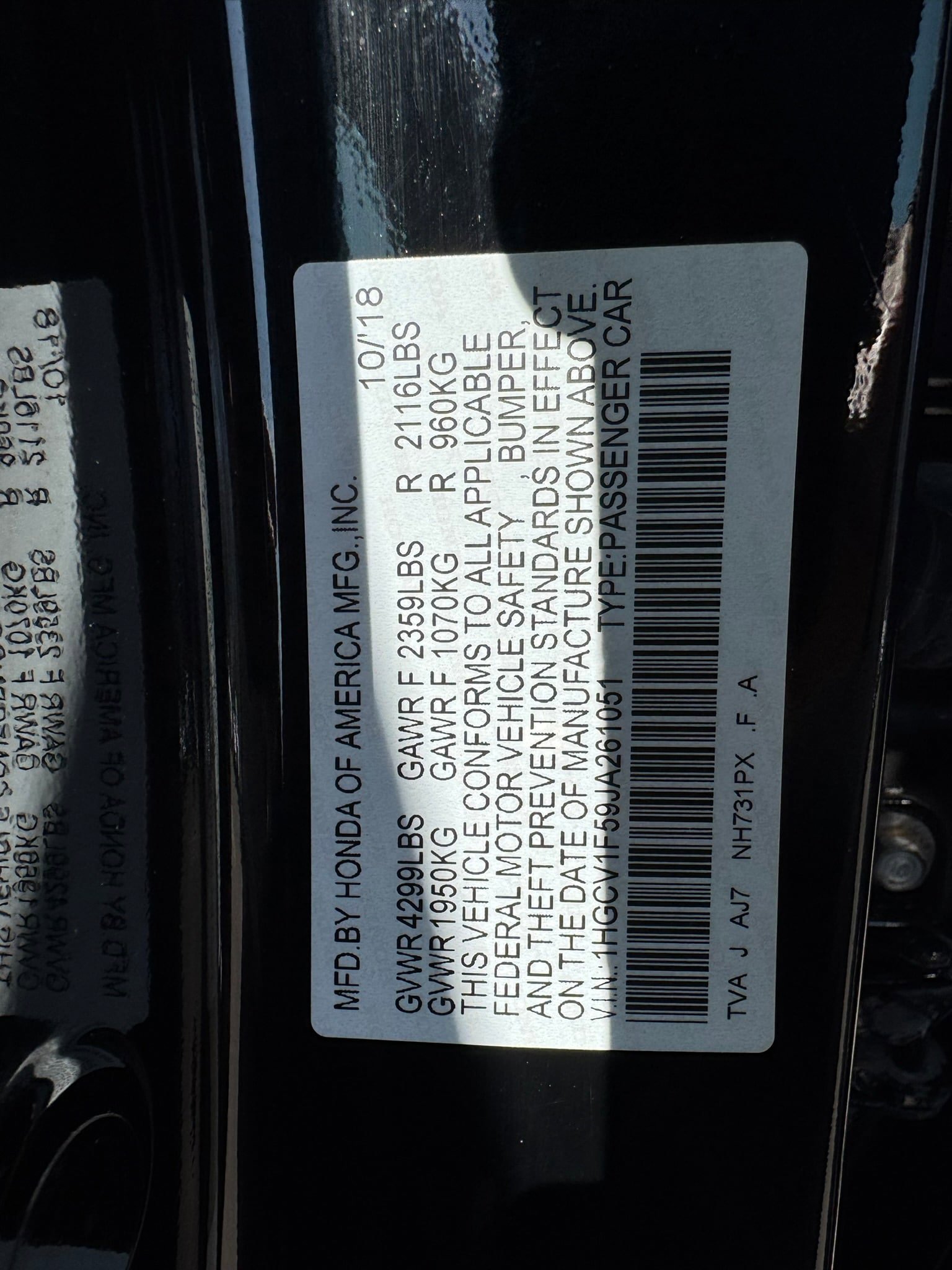 Used 2018 Honda Accord EX-L image 23