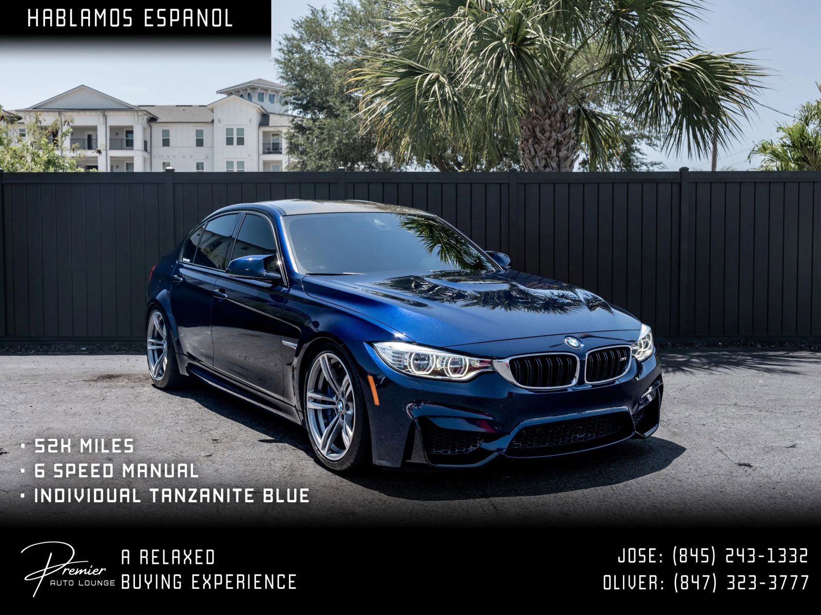 Used 2016 BMW M3 RWD image 1