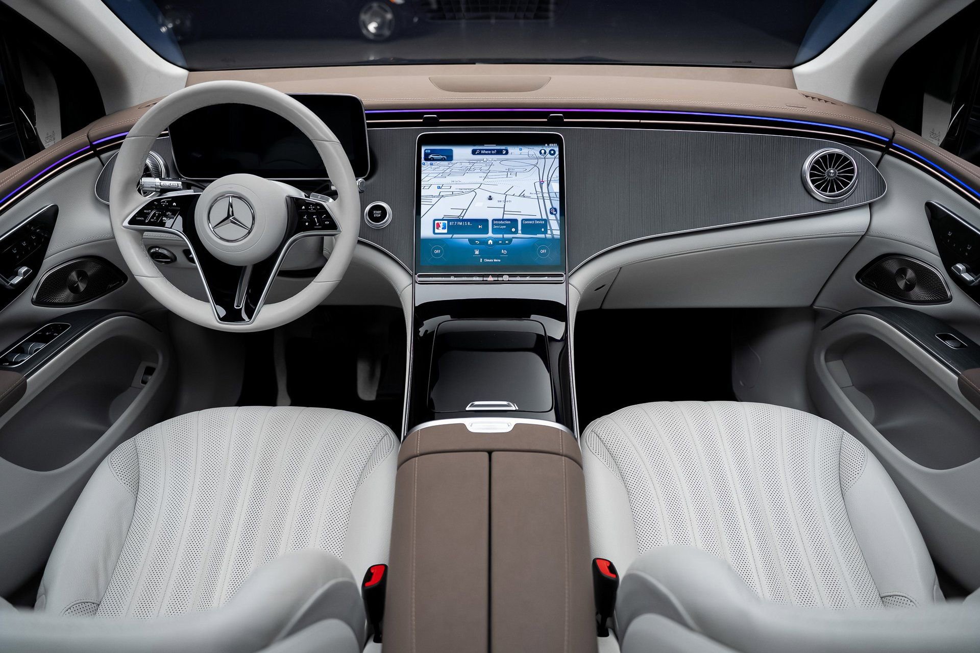 Used 2023 Mercedes-Benz EQS 450+ 4MATIC SUV w/ AMG Line Exterior Package image 42