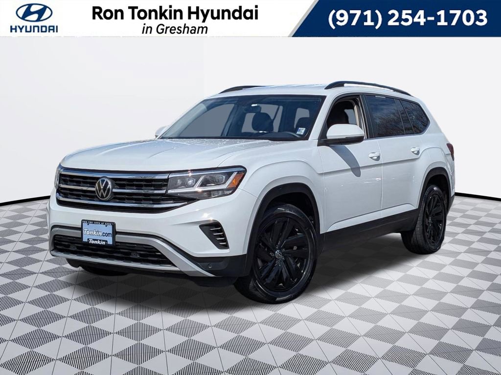Used 2022 Volkswagen Atlas SE FWD image 1