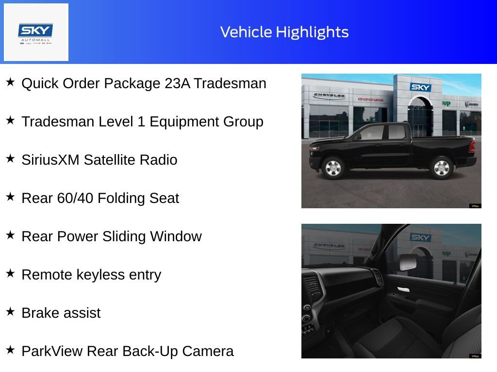 New 2025 RAM 1500 Tradesman image 11