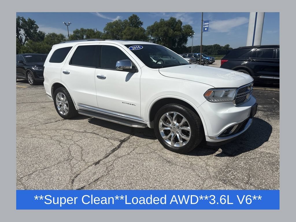 Used 2016 Dodge Durango Citadel w/ Technology Group AWD/4WD image 1