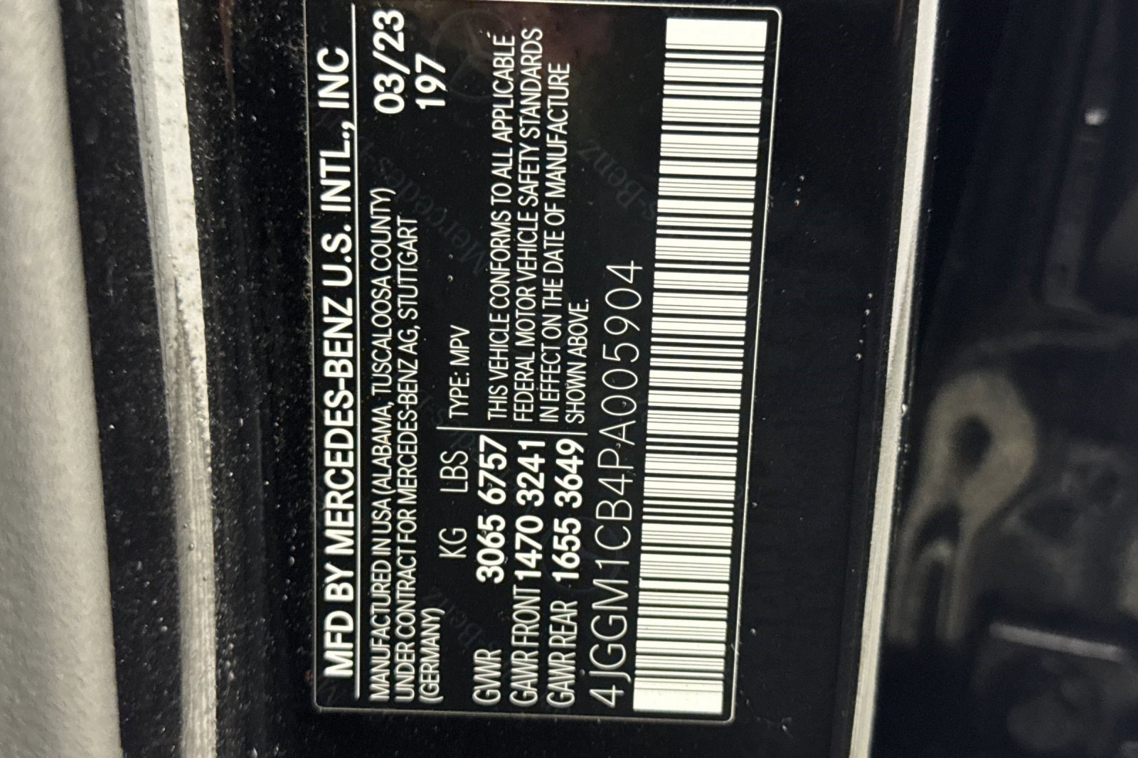 Used 2023 Mercedes-Benz EQE 350+ 4MATIC SUV image 19