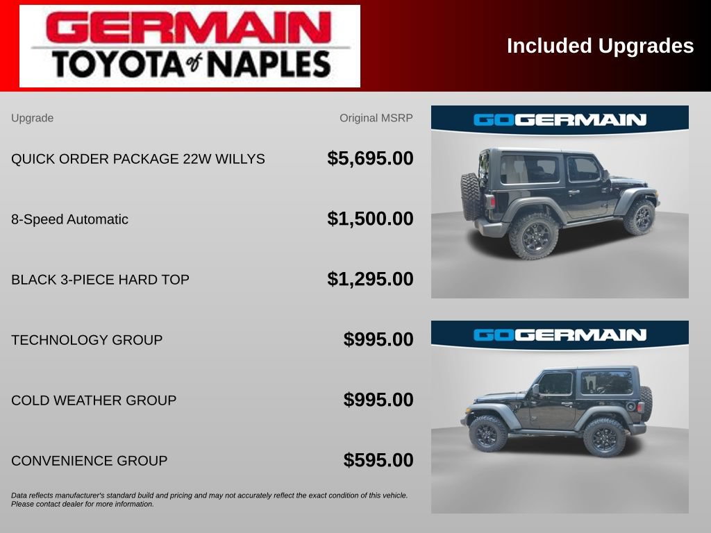 Used 2020 Jeep Wrangler Sport AWD/4WD image 4