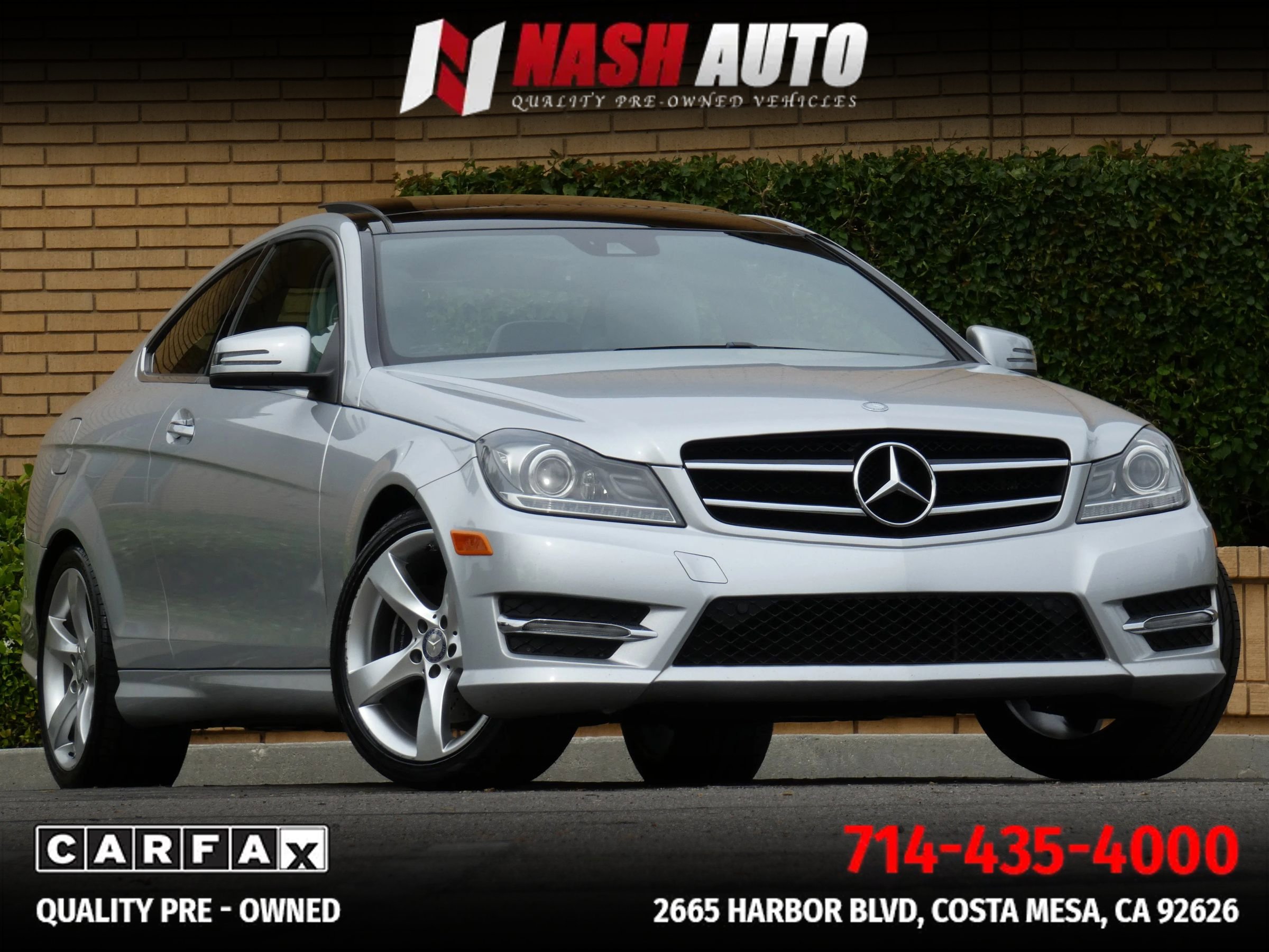 Used 2015 Mercedes-Benz C 350 Coupe