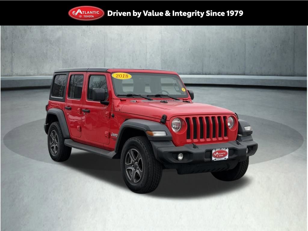 Used 2018 Jeep Wrangler Unlimited Sport S
