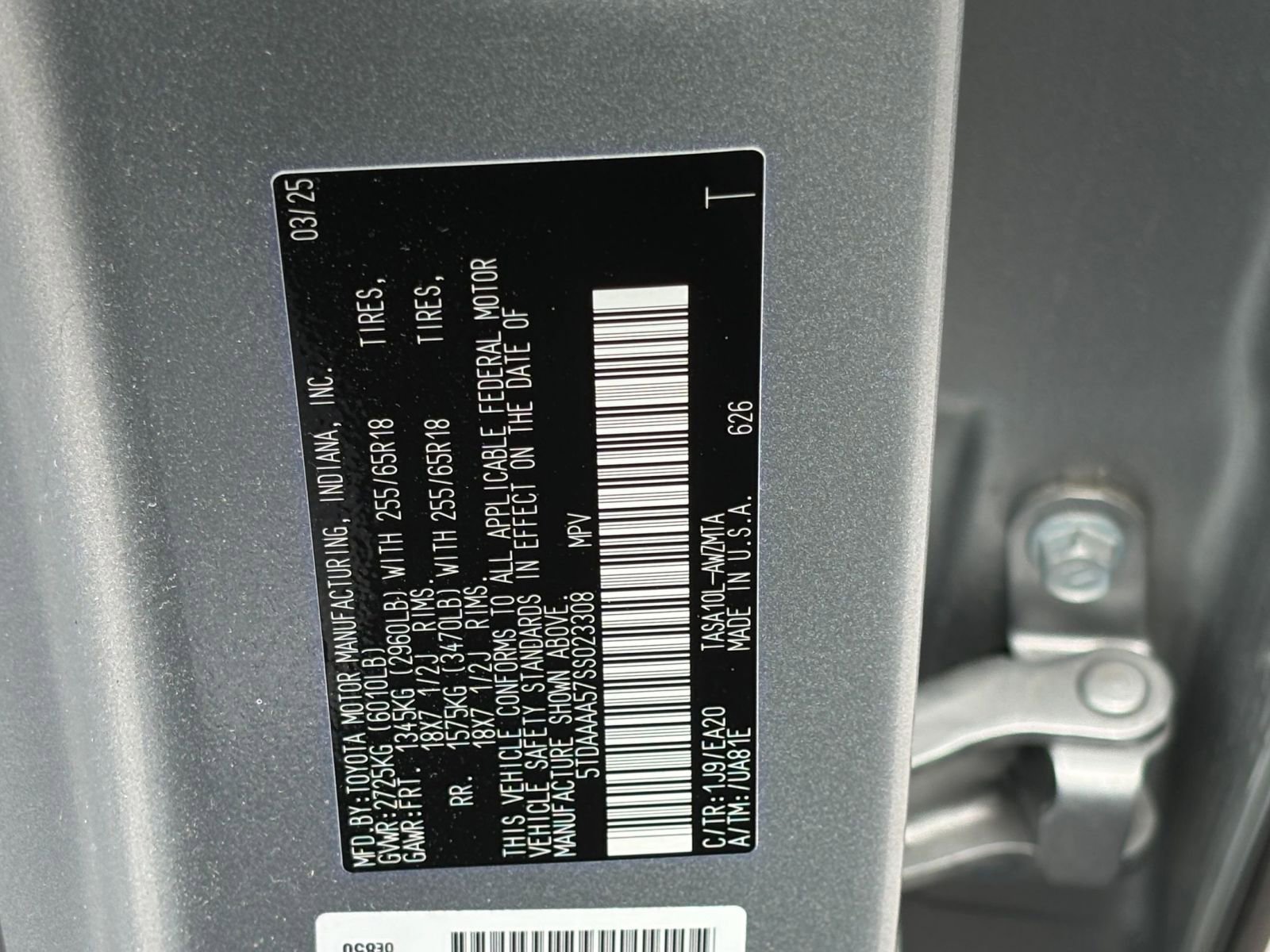 Used 2025 Toyota Grand Highlander FWD image 30