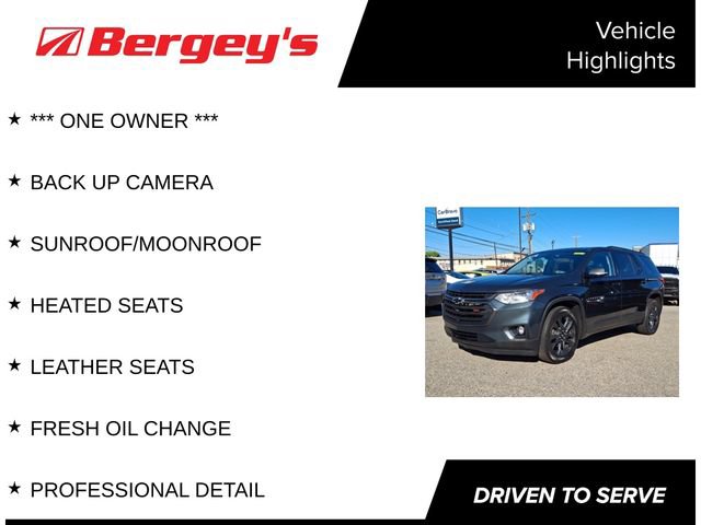 Certified 2020 Chevrolet Traverse RS AWD/4WD image 4