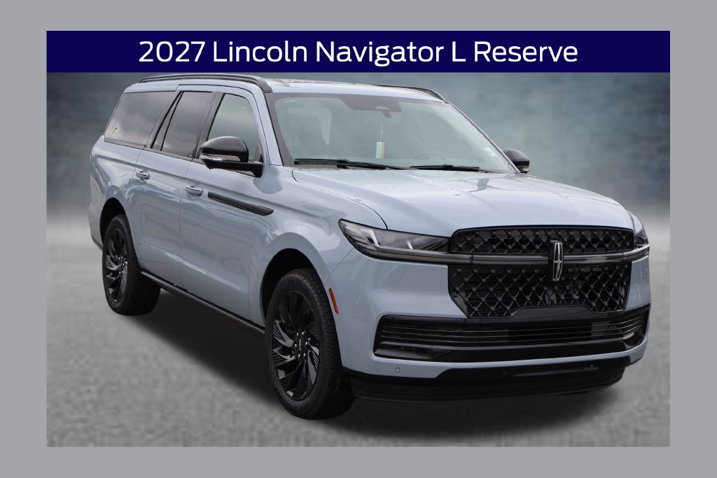 New 2027 Lincoln Navigator L Reserve w/ Jet Appearance Package AWD/4WD 360° Tour