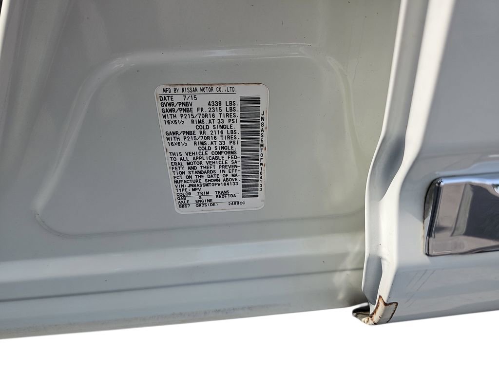 Used 2015 Nissan Rogue S w/ Convenience Package FWD image 32
