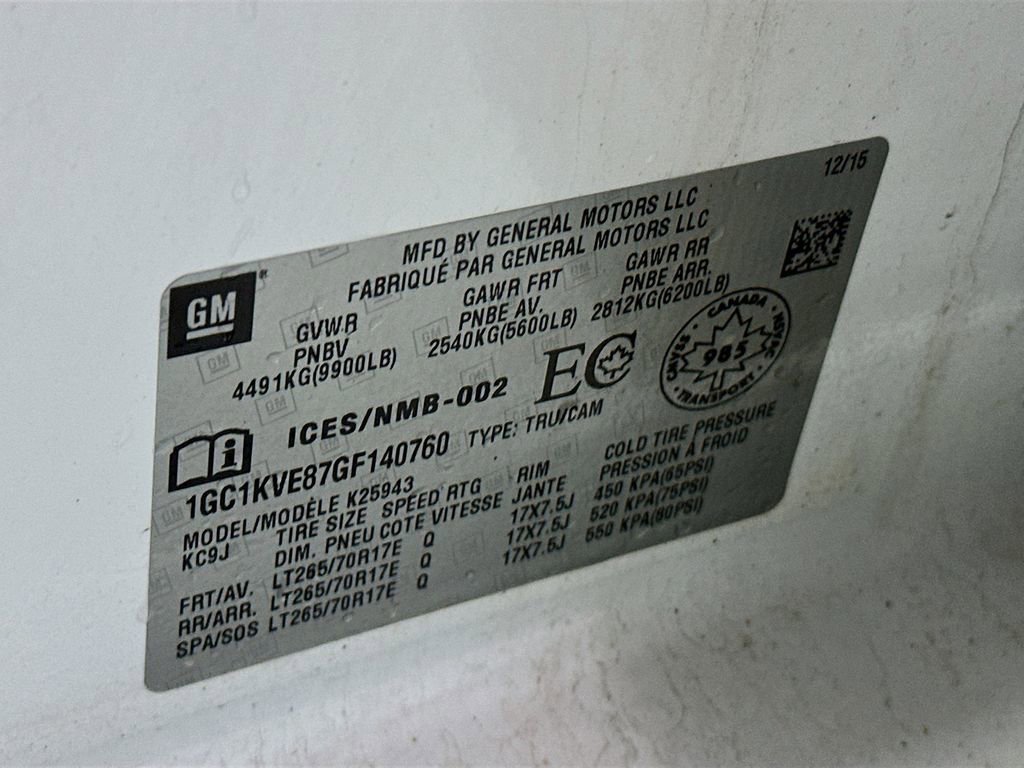 Used 2016 Chevrolet Silverado 2500 LT image 25