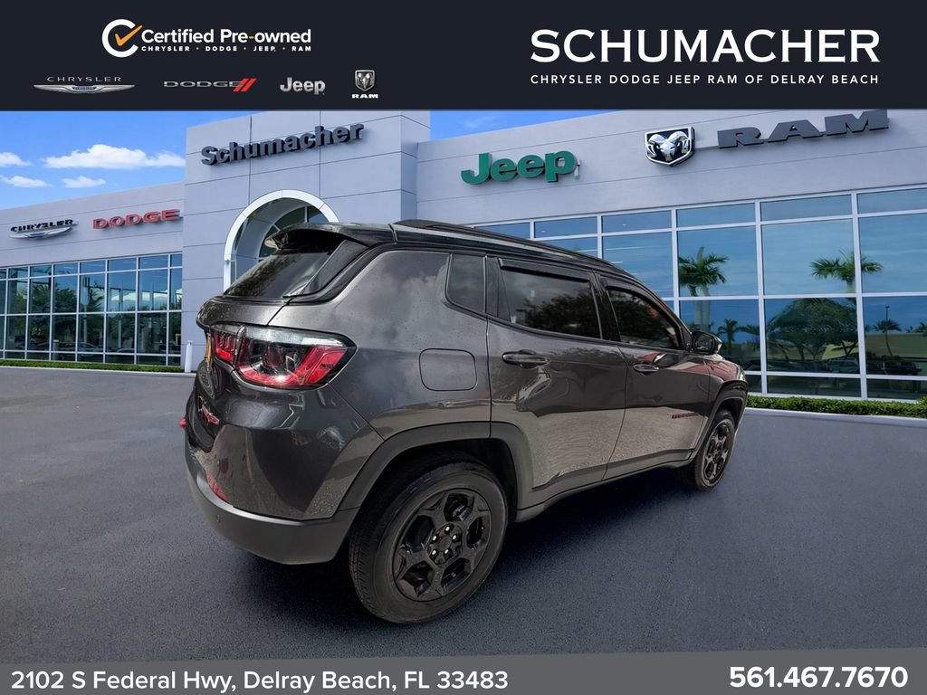 Certified 2023 Jeep Compass Trailhawk AWD/4WD image 7