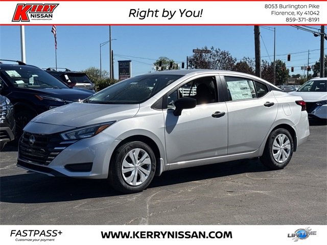 New 2025 Nissan Versa S w/ Trunk Package
