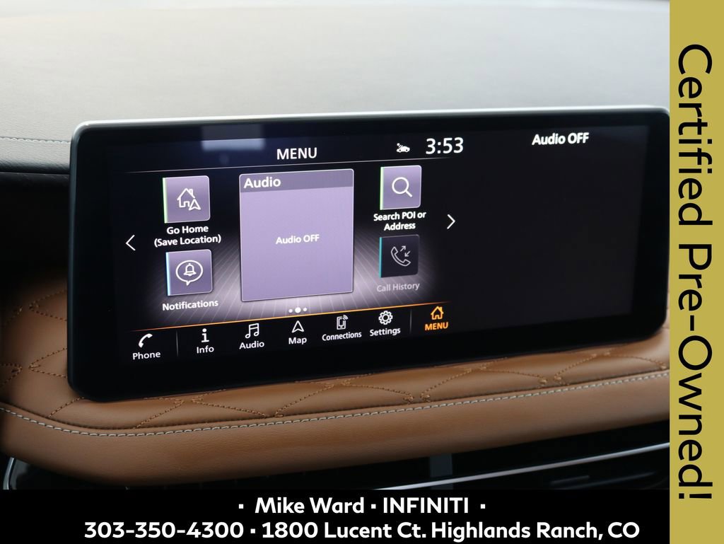 Certified 2025 INFINITI QX60 Autograph w/ Lighting Package (N94) AWD/4WD image 8