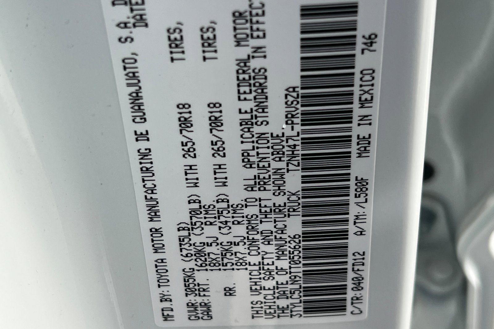 New 2026 Toyota Tacoma TRD Off-Road w/ TRD Off Road Upgrade Package image 21