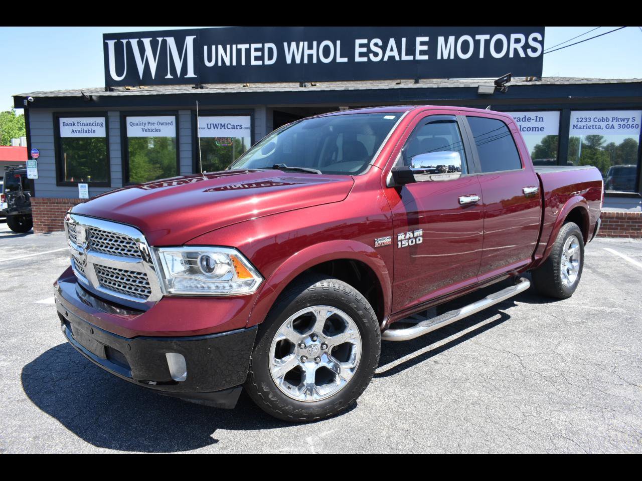 Used 2018 RAM 1500 Laramie w/ Convenience Group AWD/4WD image 1