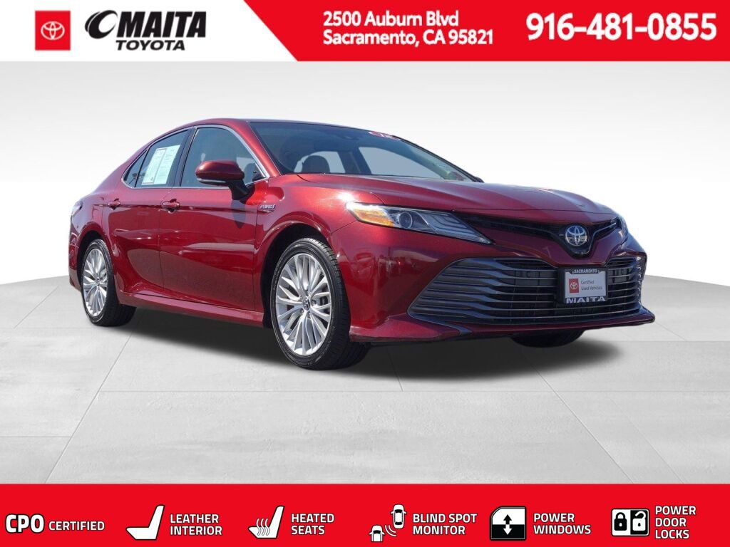 Certified 2018 Toyota Camry XLE w/ Audio Package
