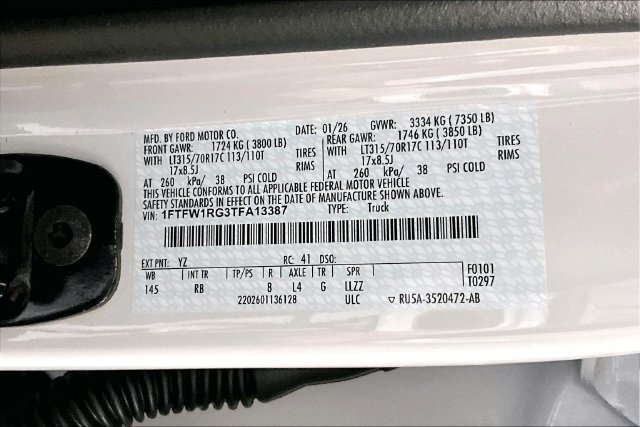 Used 2026 Ford F150 Raptor AWD/4WD image 35
