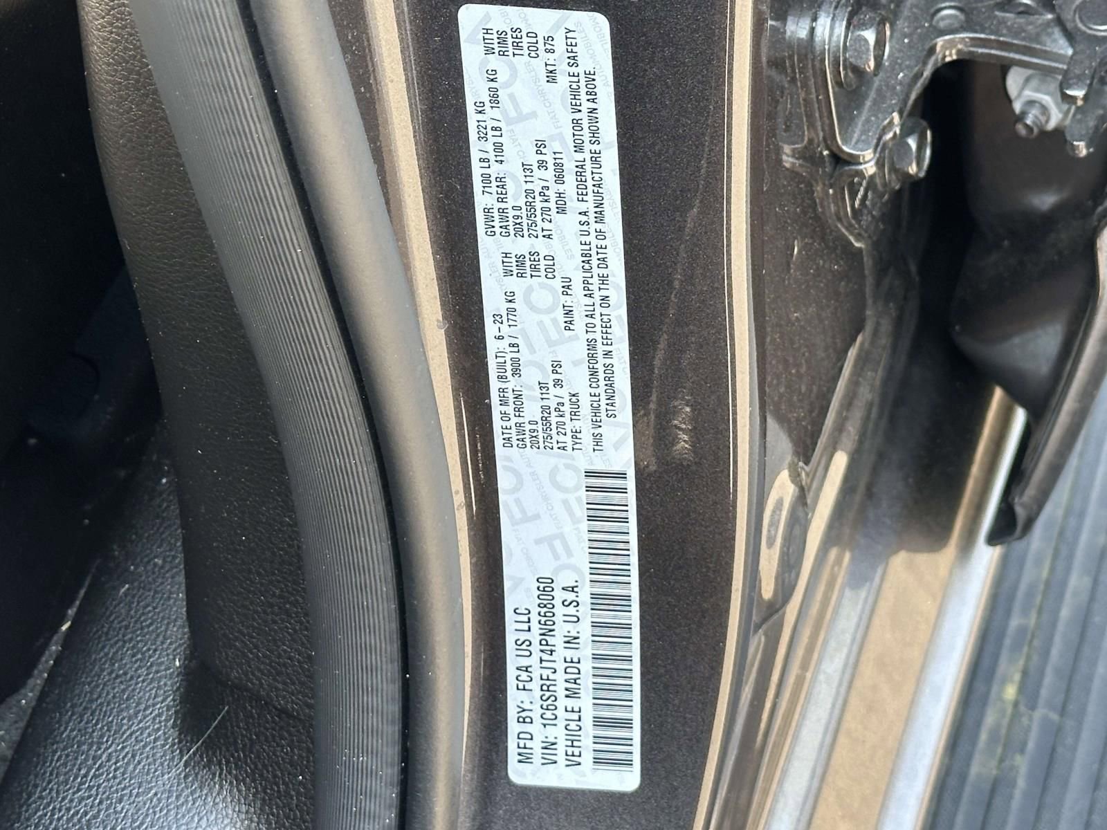 Used 2023 RAM 1500 Laramie AWD/4WD image 28