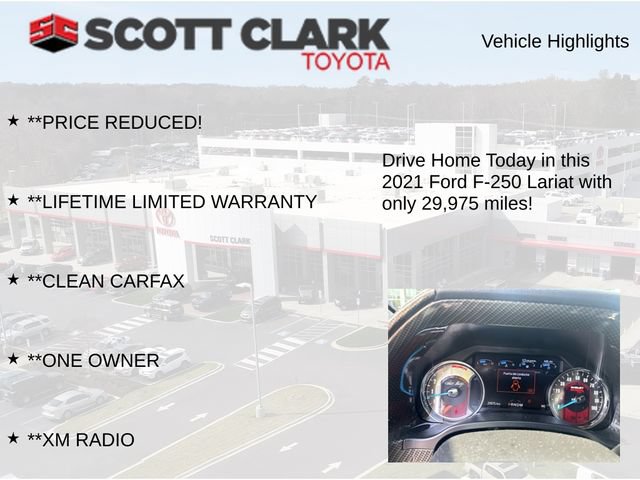 Used 2021 Ford F250 Lariat w/ Lariat Ultimate Package AWD/4WD image 13