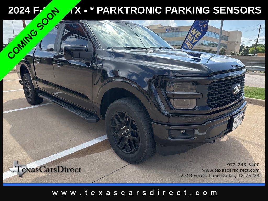 Used 2024 Ford F150 STX w/ STX Black Appearance Package AWD/4WD image 3