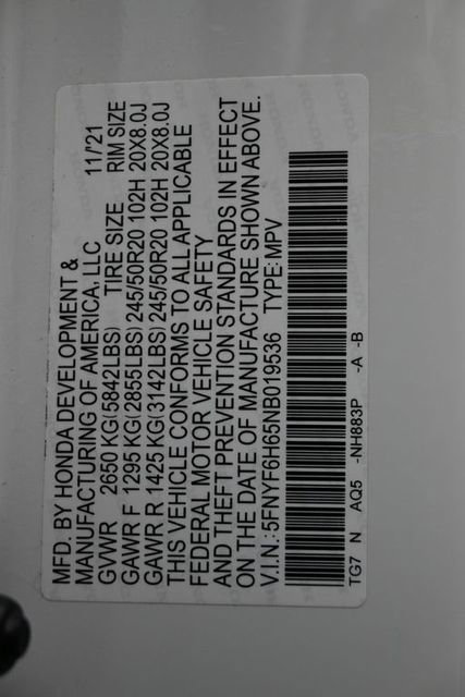 Used 2022 Honda Pilot Touring image 50