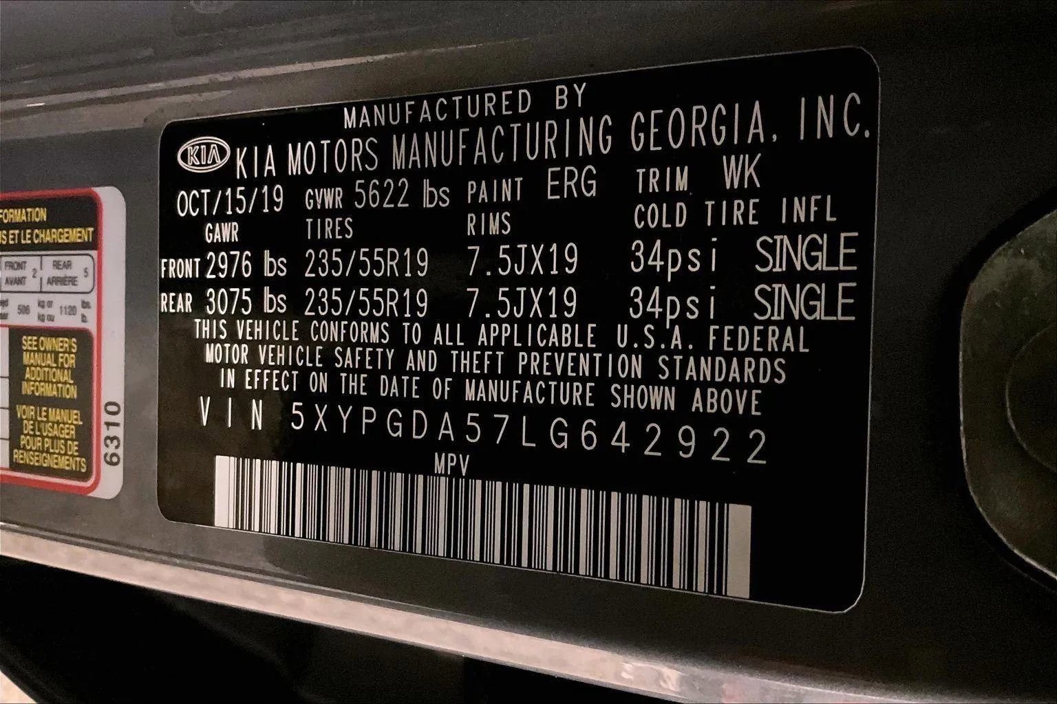 Used 2020 Kia Sorento S image 33