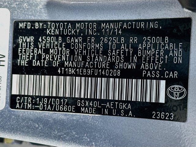 Used 2015 Toyota Avalon XLE FWD image 34