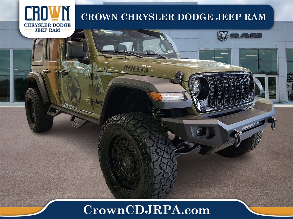New 2025 Jeep Wrangler Willys