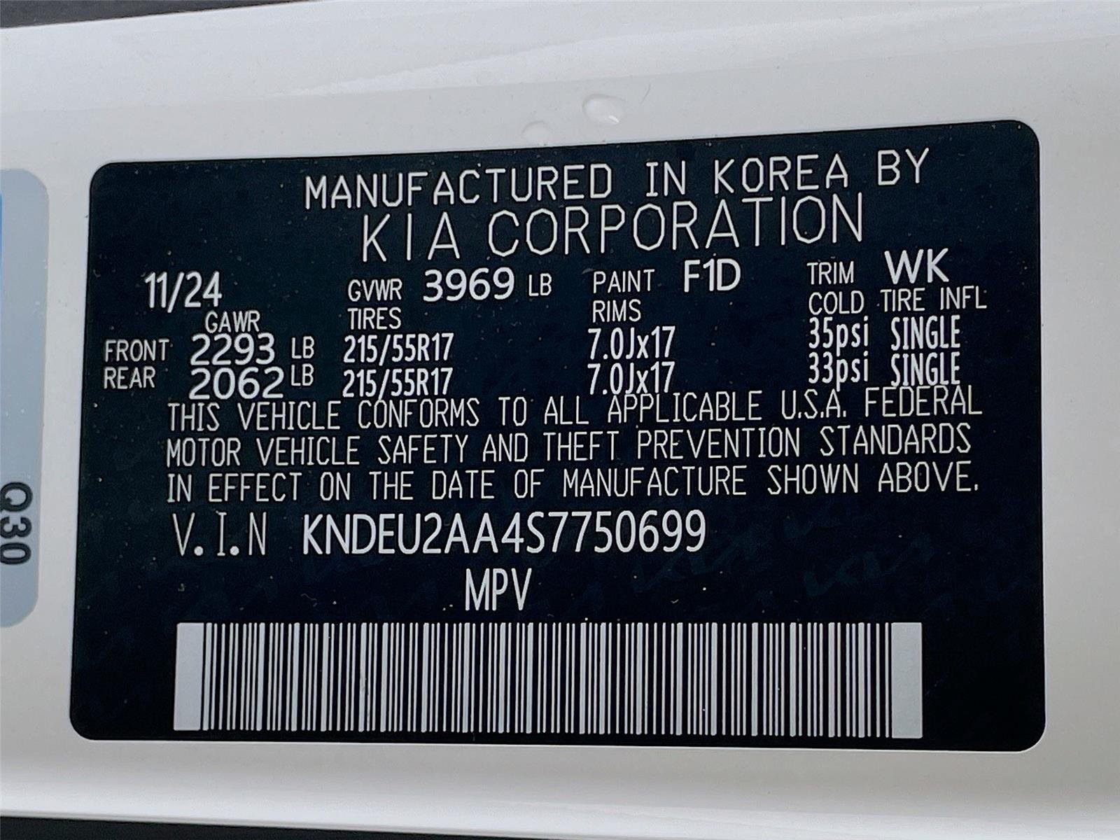 Certified 2025 Kia Seltos S FWD image 35