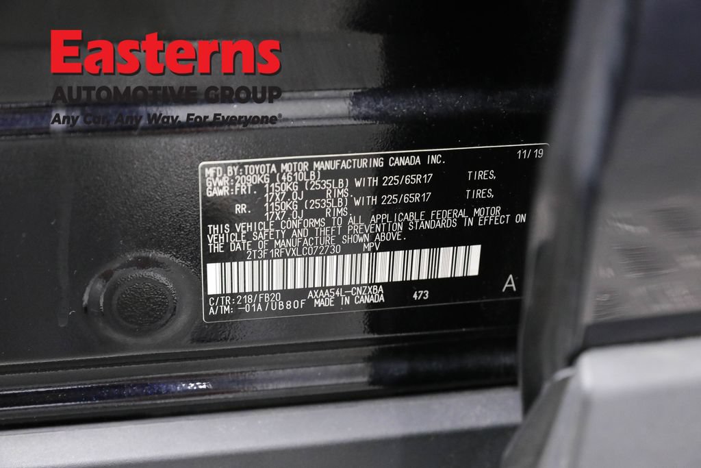 Used 2020 Toyota RAV4 LE w/ All Weather Liner Package AWD/4WD image 34