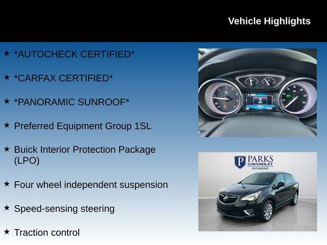 Used 2019 Buick Envision Essence AWD/4WD image 4