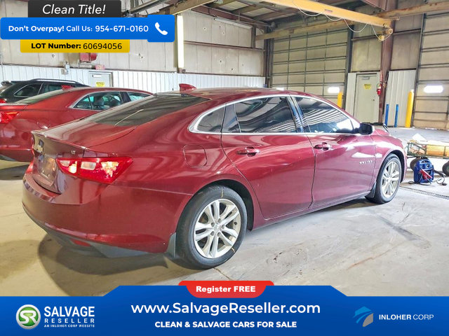 Used 2016 Chevrolet Malibu LT w/ Leather Package FWD image 4