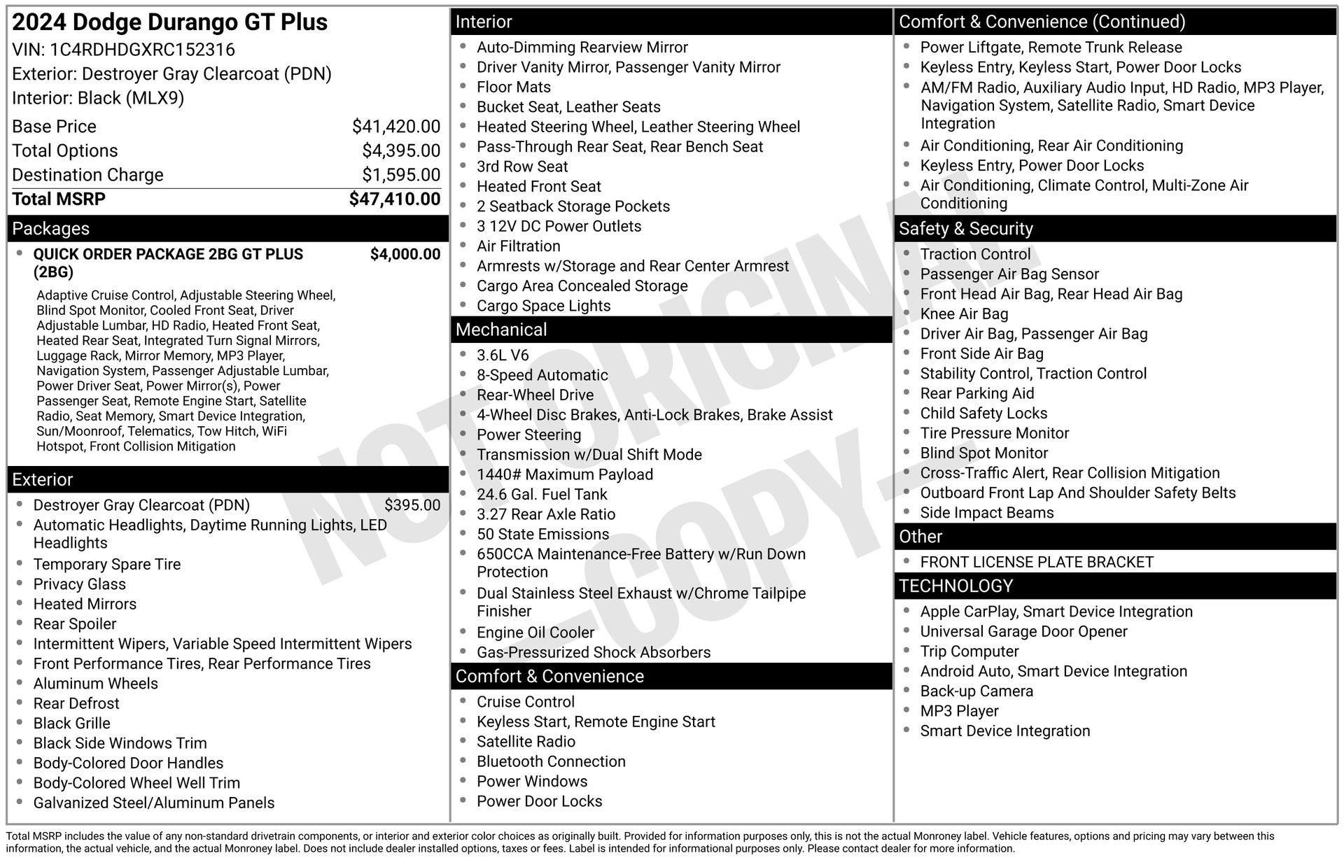 Used 2024 Dodge Durango GT image 46