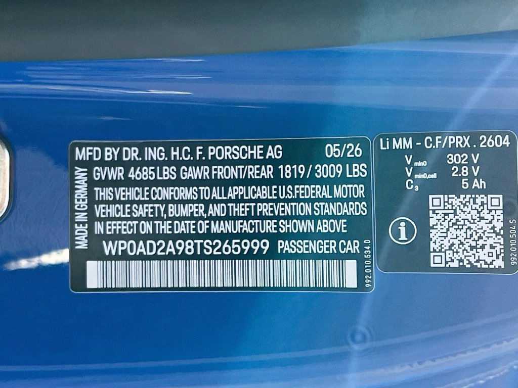 Certified 2026 Porsche 911 Turbo S AWD/4WD image 25
