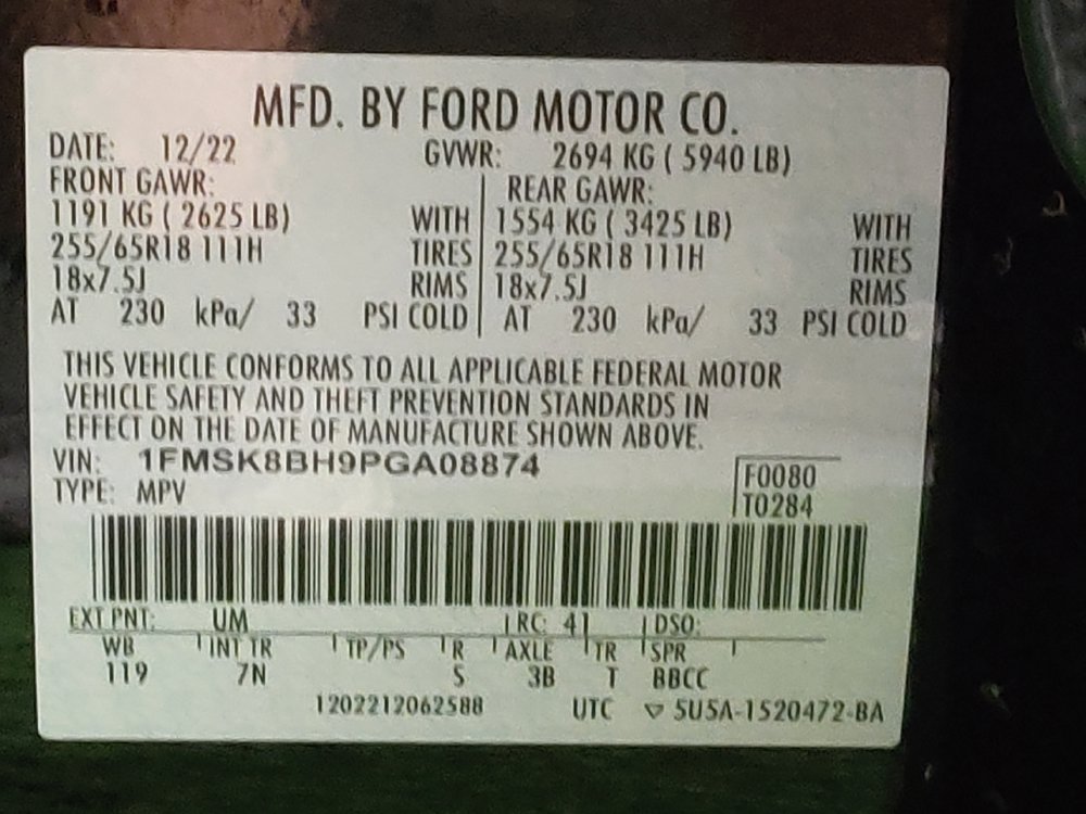 Used 2023 Ford Explorer 4WD image 33