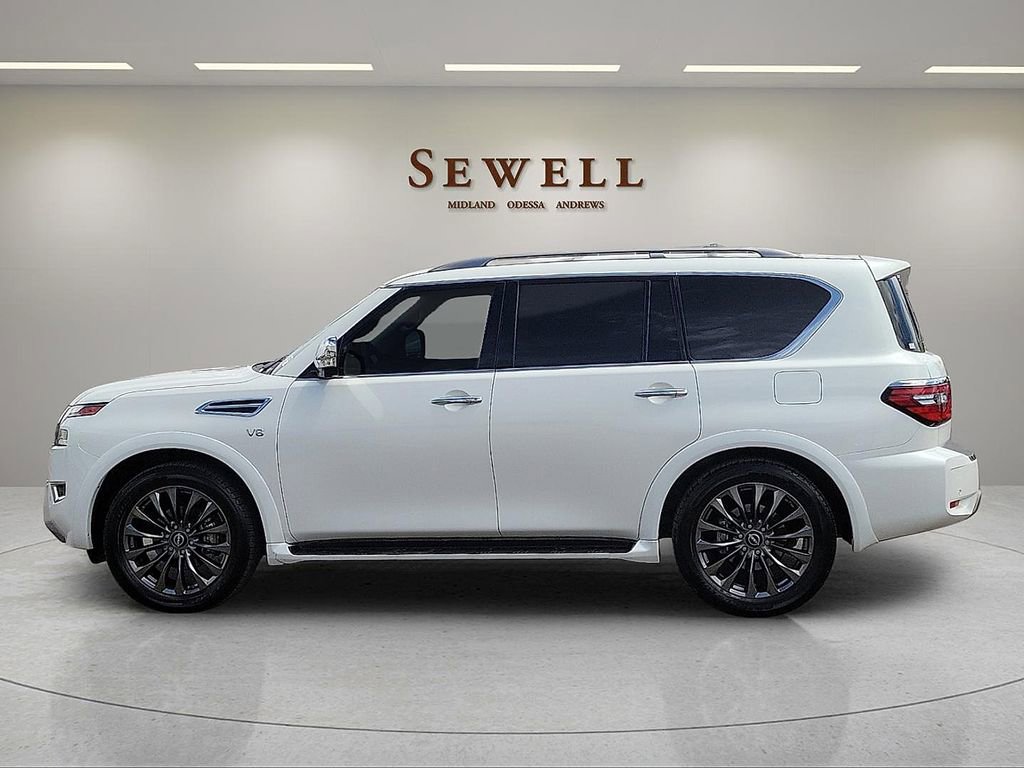 Used 2022 Nissan Armada Platinum w/ Captain's Chairs Package AWD/4WD image 2