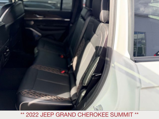 Certified 2022 Jeep Grand Cherokee Summit w/ Adv Protech Group IV AWD/4WD image 25