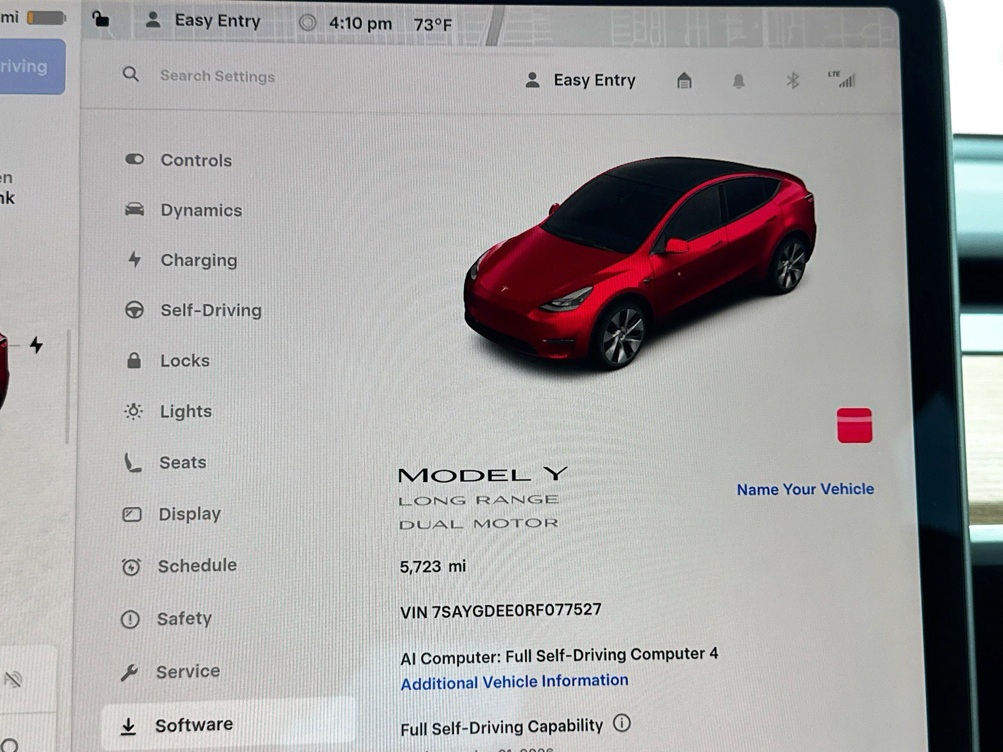 Used 2024 Tesla Model Y Long Range AWD/4WD image 8