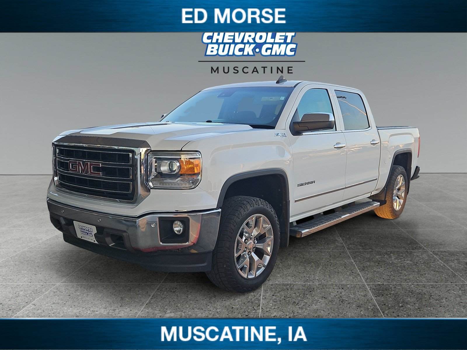 Used 2015 GMC Sierra 1500 SLT w/ SLT Crew Cab Value Package AWD/4WD image 1