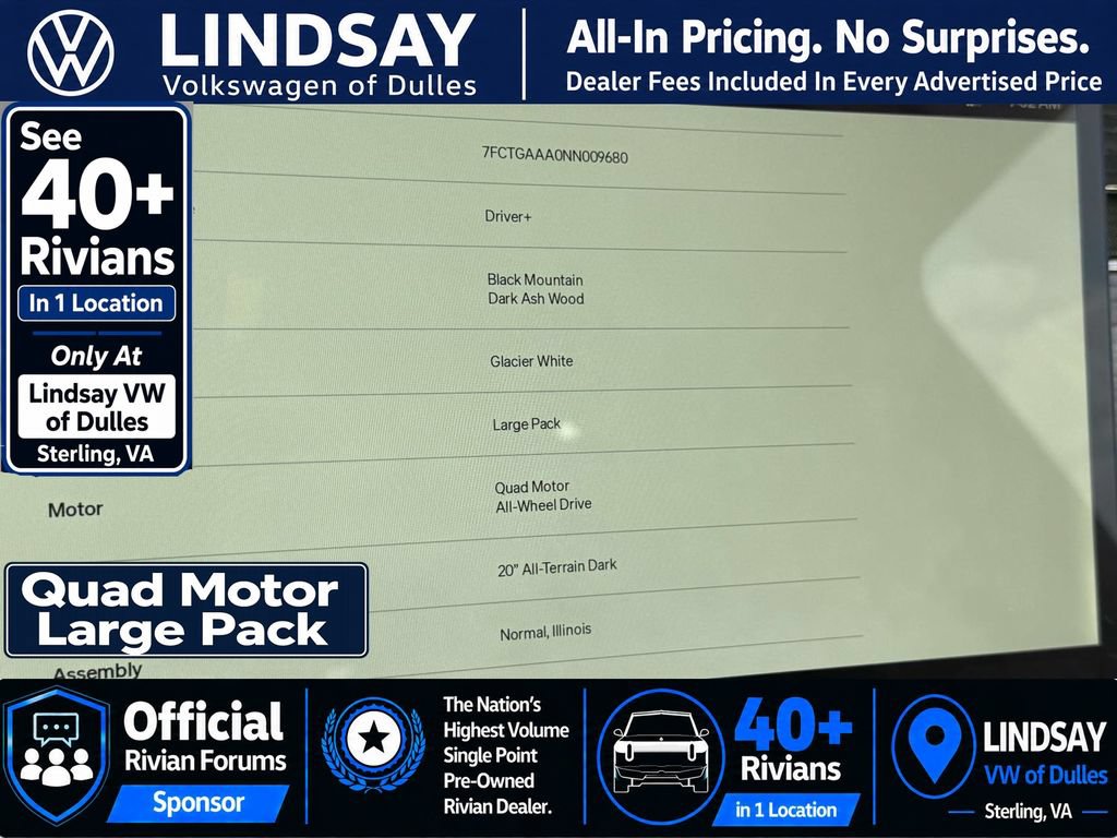 Used 2022 Rivian R1T Adventure AWD/4WD image 21