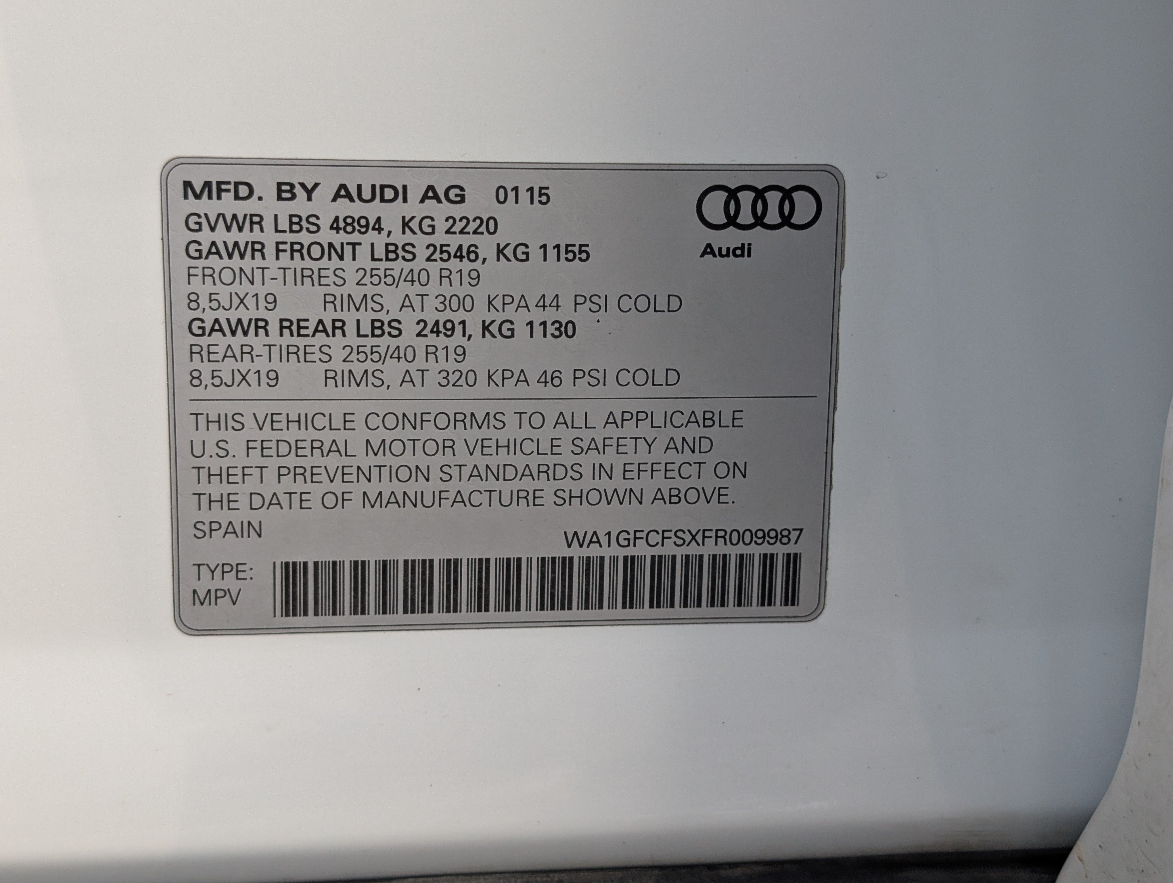 Used 2015 Audi Q3 2.0T Prestige AWD/4WD image 41