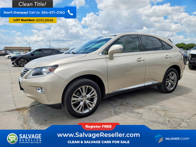 Used 2013 Lexus RX 450h FWD w/ Navigation Pkg