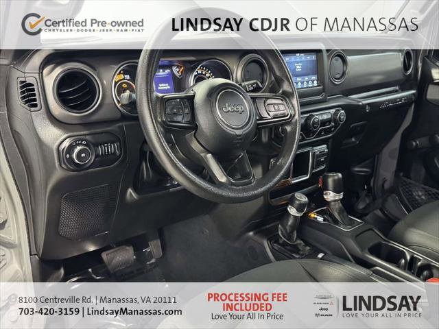 Certified 2022 Jeep Wrangler Unlimited Sport AWD/4WD image 20