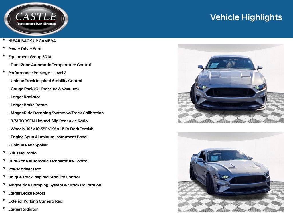 Used 2020 Ford Mustang GT w/ Performance Package - Level 2 RWD image 3
