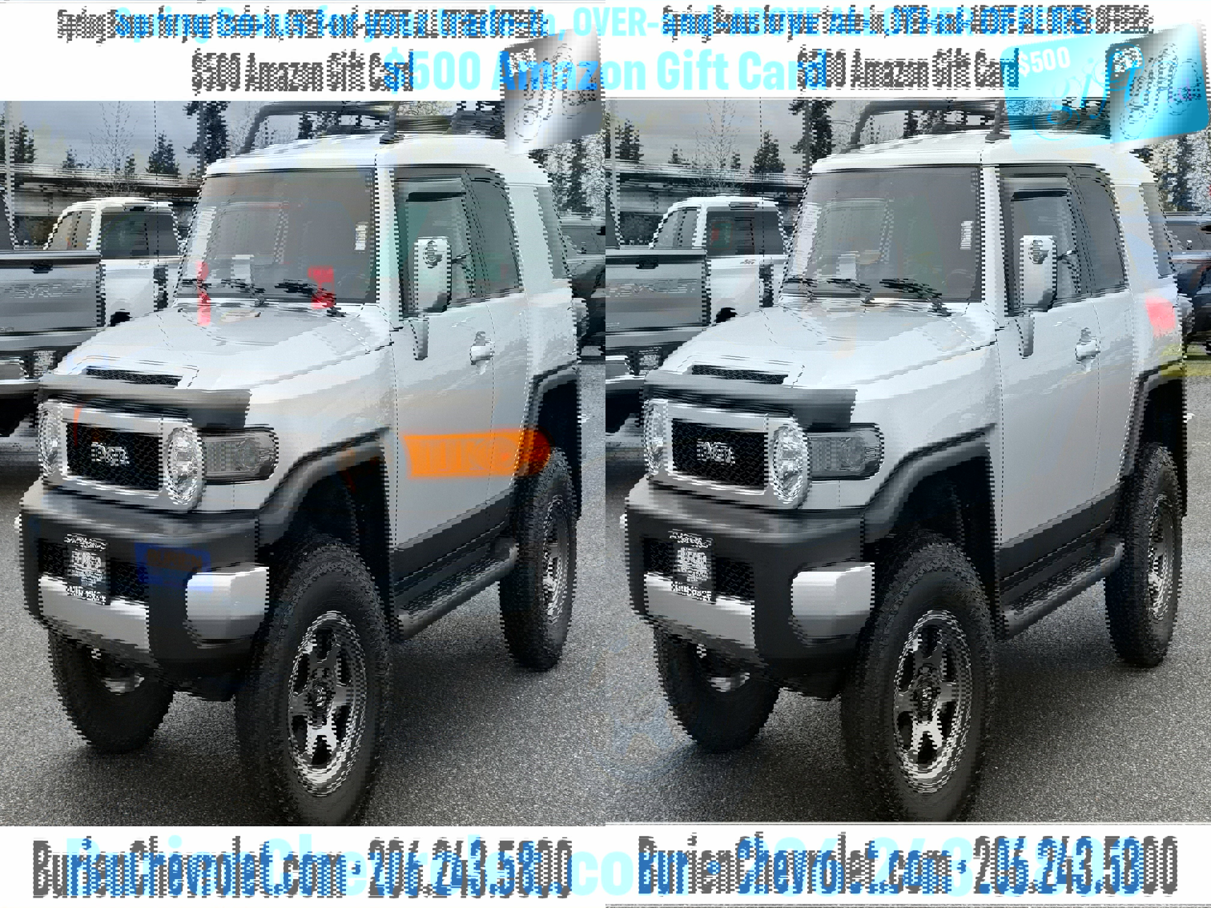 Used 2008 Toyota FJ Cruiser 4WD image 4