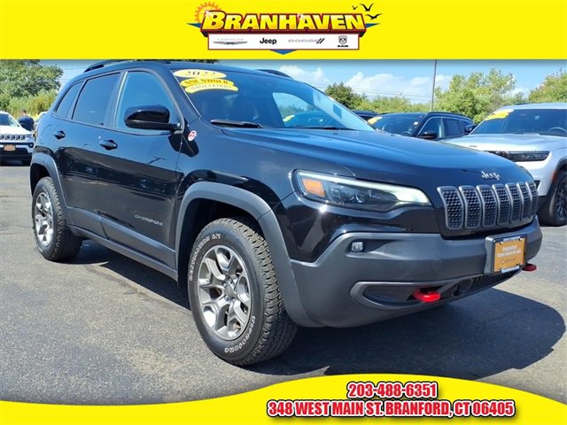 Certified 2022 Jeep Cherokee Trailhawk w/ Premium Leather Package