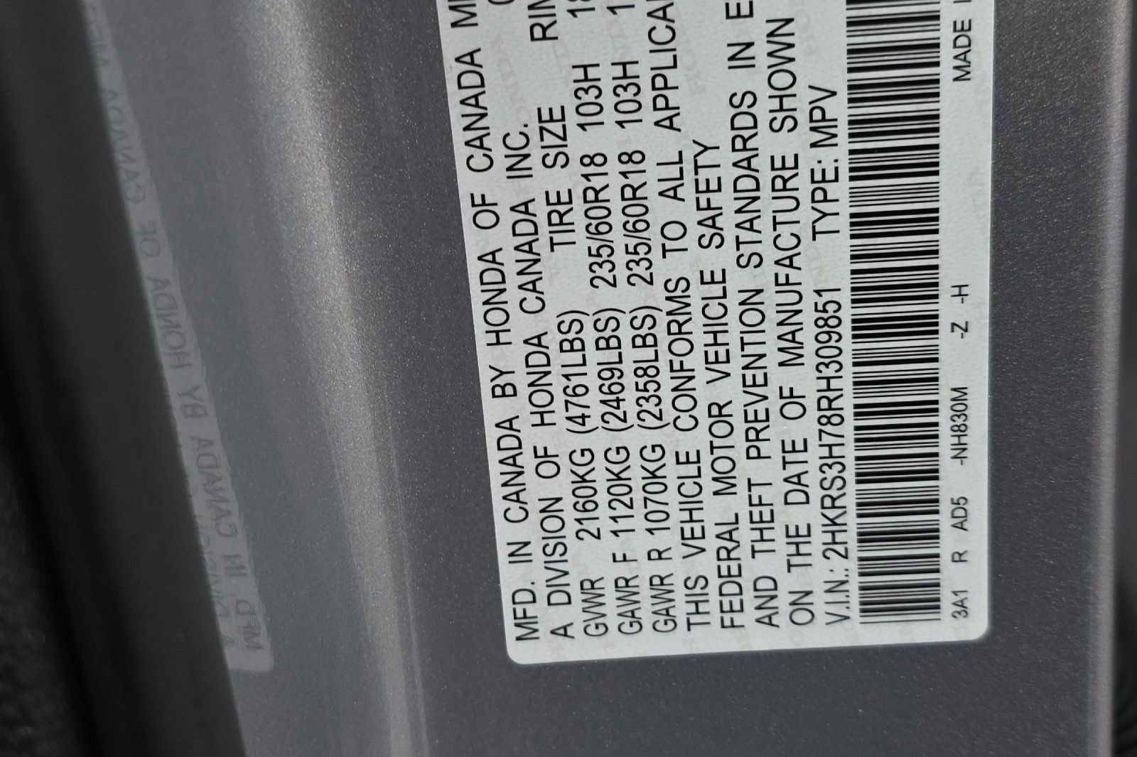 Used 2024 Honda CR-V EX-L image 32